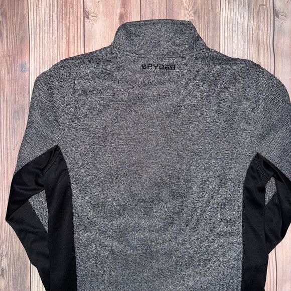 SPYDER Men’s Bandit Half-Zip Stryke Fleece Pullover Jacket - Picture 5 of 8